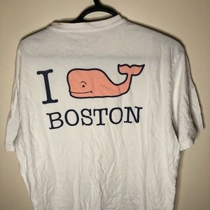 Vineyard Vines White Boston T-Shirt